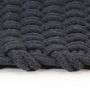 Voir la diapositive 3 : VIDAXL Tapis rectangulaire Anthracite 160x230 cm Coton