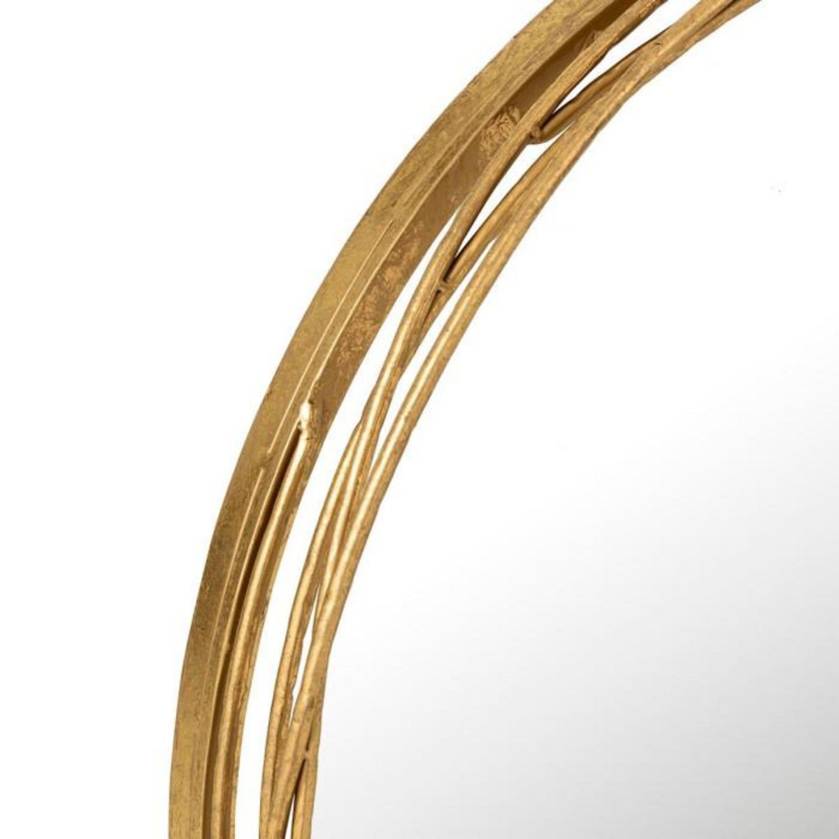 Paris Prix Miroir Mural en Métal Design  Aurora  60cm Or