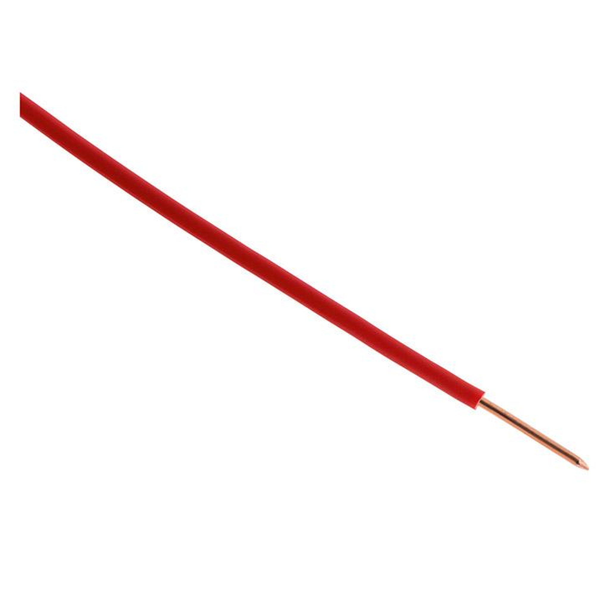 Voir la diapositive 2 : ZENITECH Câble électrique ho7v-u 1,5 mm2 rouge 25 m