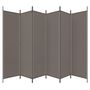 Voir la diapositive 5 : VIDAXL Cloison de separation 6 panneaux Anthracite 300x220 cm Tissu