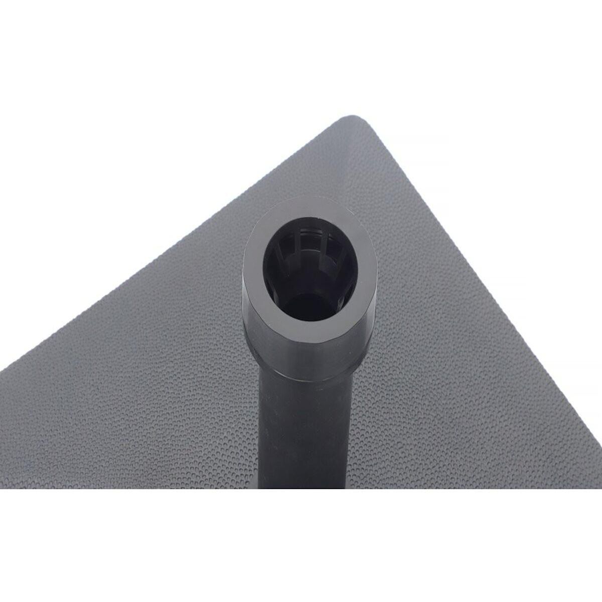 Habitat et Jardin Pieds de parasol a lester avec roulettes - Noir