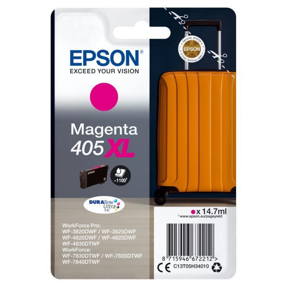 Epson Epson Ink 405XL Magenta (C13T05H34010)