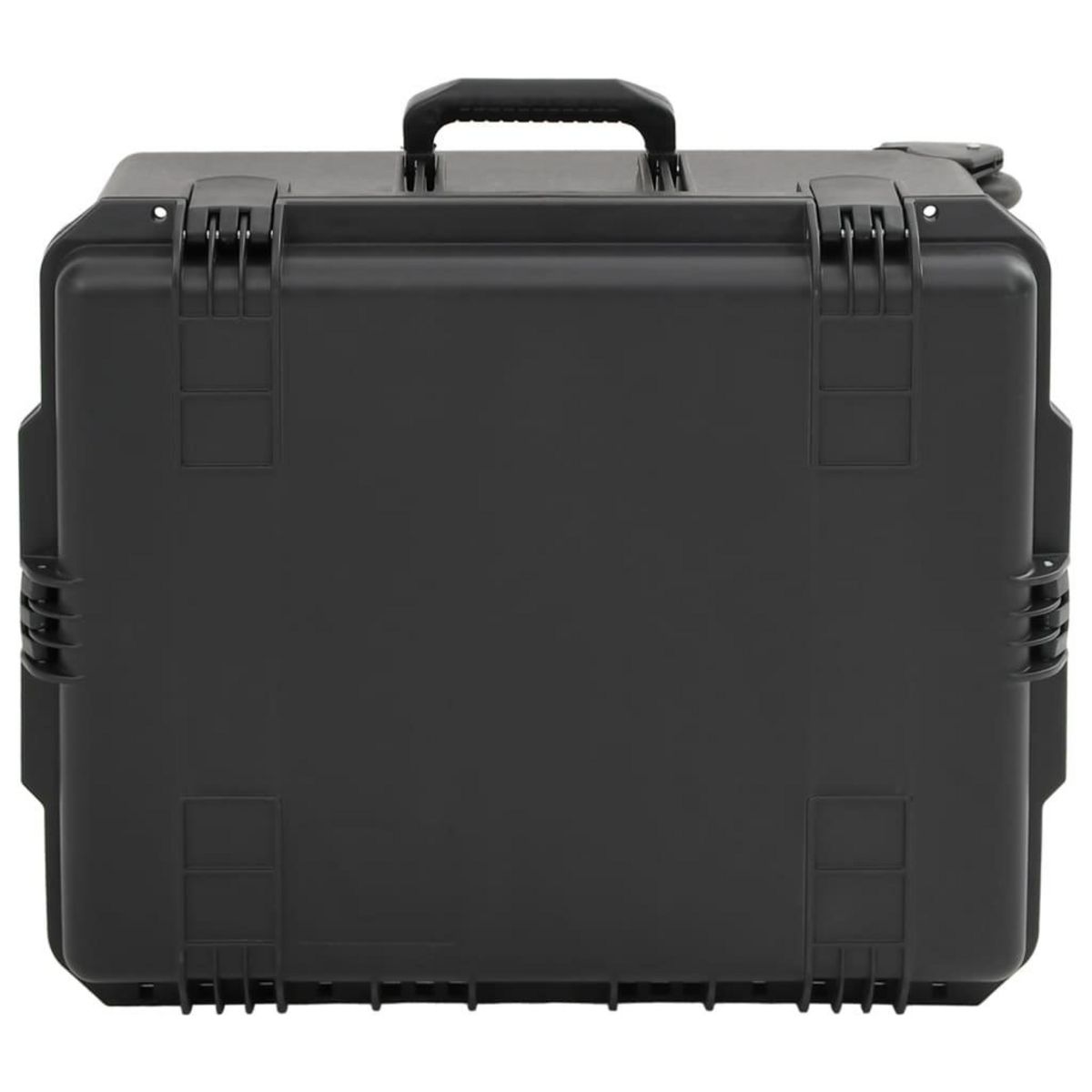 VIDAXL Valise de vol portable Noir 62,5x49,5x37 cm PP
