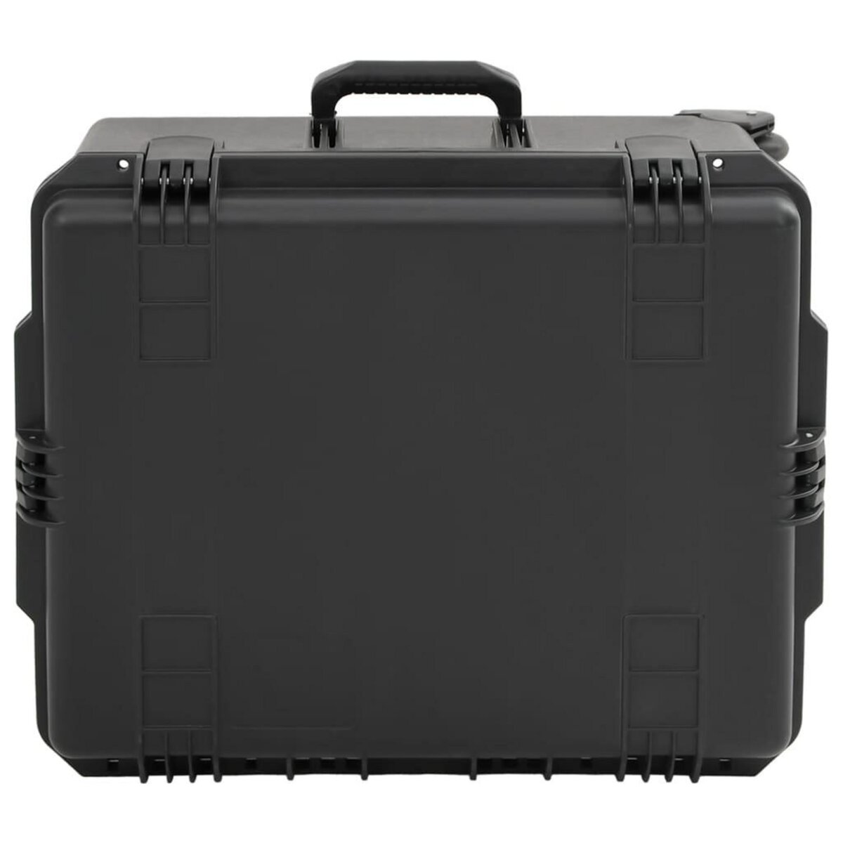 VIDAXL Valise de vol portable Noir 62,5x49,5x37 cm PP
