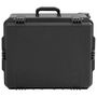 Voir la diapositive 2 : VIDAXL Valise de vol portable Noir 62,5x49,5x37 cm PP