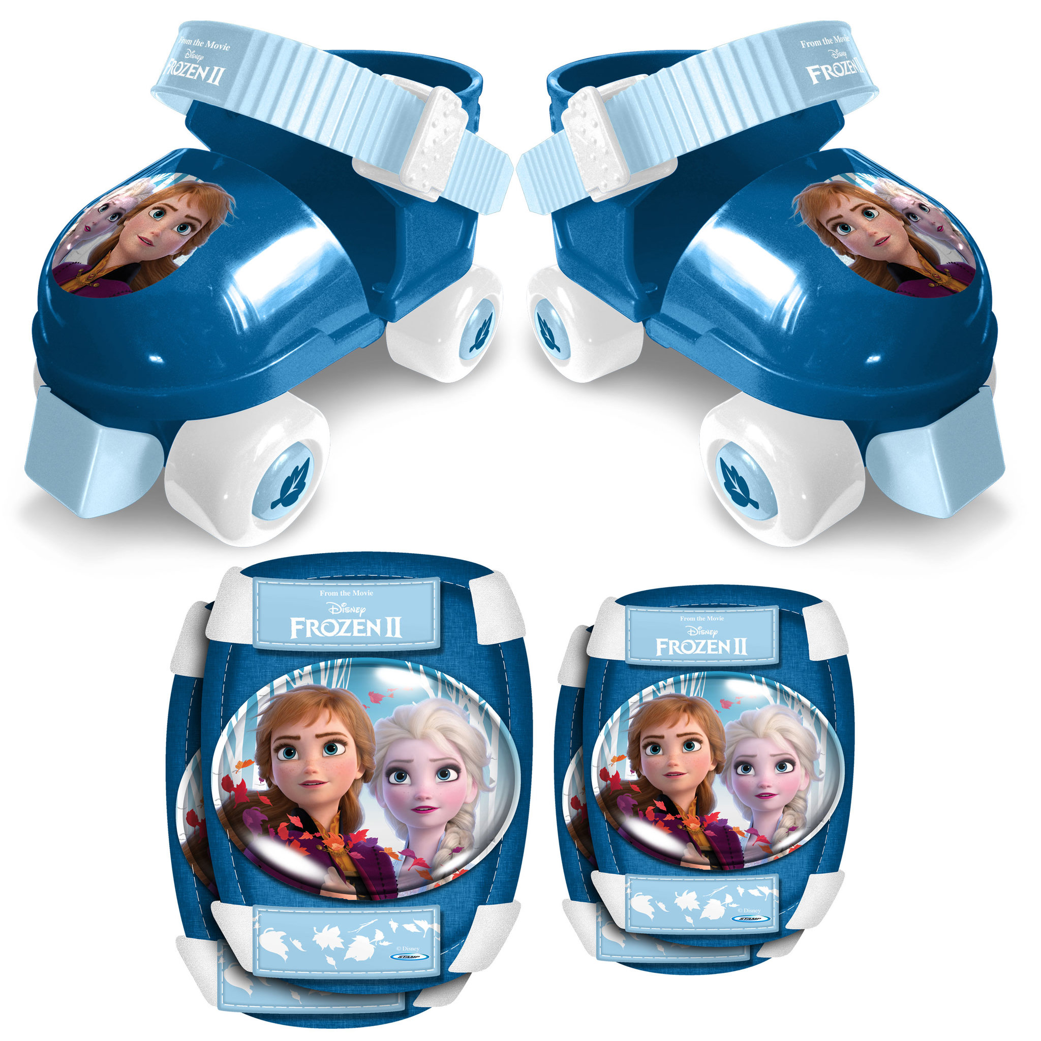 Voir la diapositive 1 : Patins + set de protection T 23 à 27- Reine des Neiges 2 