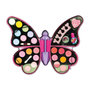 Voir la diapositive 2 : NEW BORN BABY Palette de maquillage papillon - Clementoni - Fards a paupieres, rouges a levres, vernis a ongles