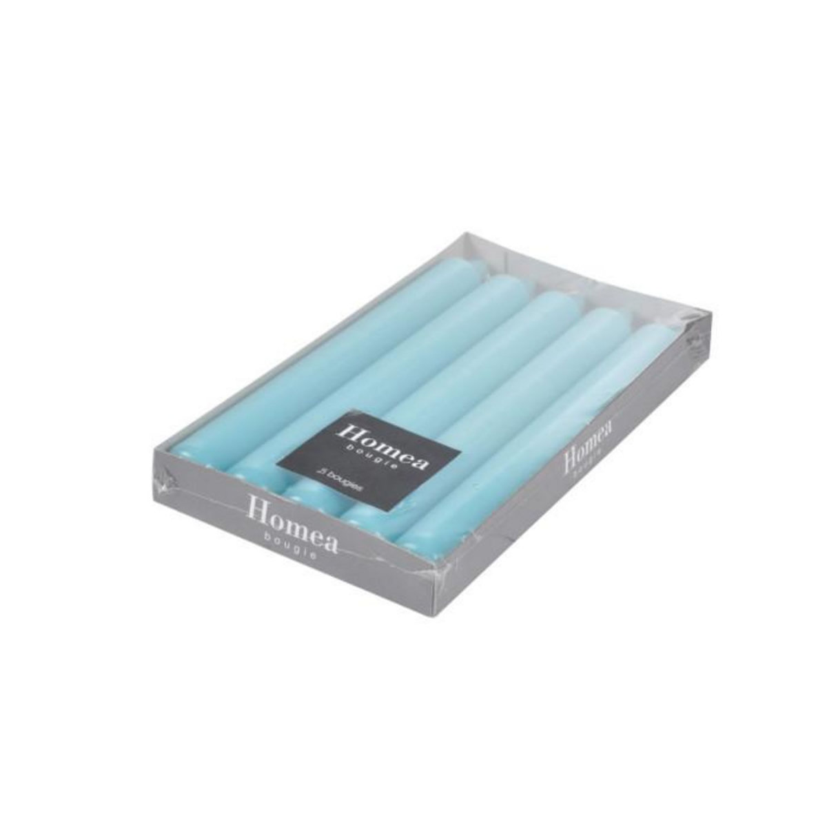 Paris Prix Lot de 5 Bougies Chandelier  Essentiel  19cm Bleu