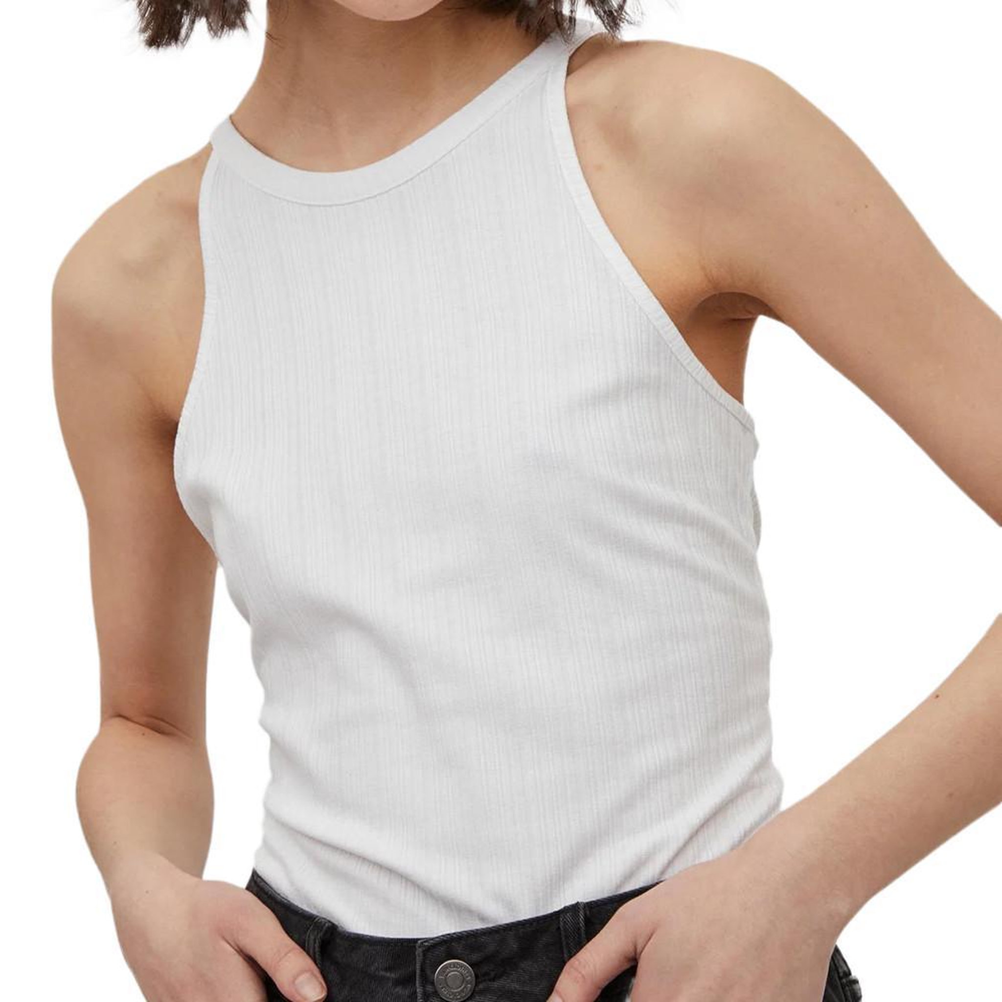 Vila Débardeur  Femme Vila Aathalia. Coloris disponibles : Blanc