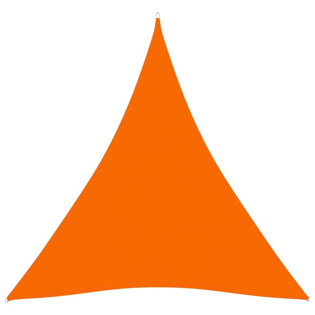 VIDAXL Voile de parasol Tissu Oxford triangulaire 3,6x3,6x3,6 m Orange