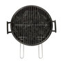 Voir la diapositive 4 : AAAAA Barbecue a charbon - LIVOO - DOC172K - ø41 cm - Grille en acier chromé - Hauteur 69,5 cm - Poignées - 2 roues crantées