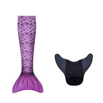 KUAKI MERMAIDS Queue sirène monopalme aquaris lila m