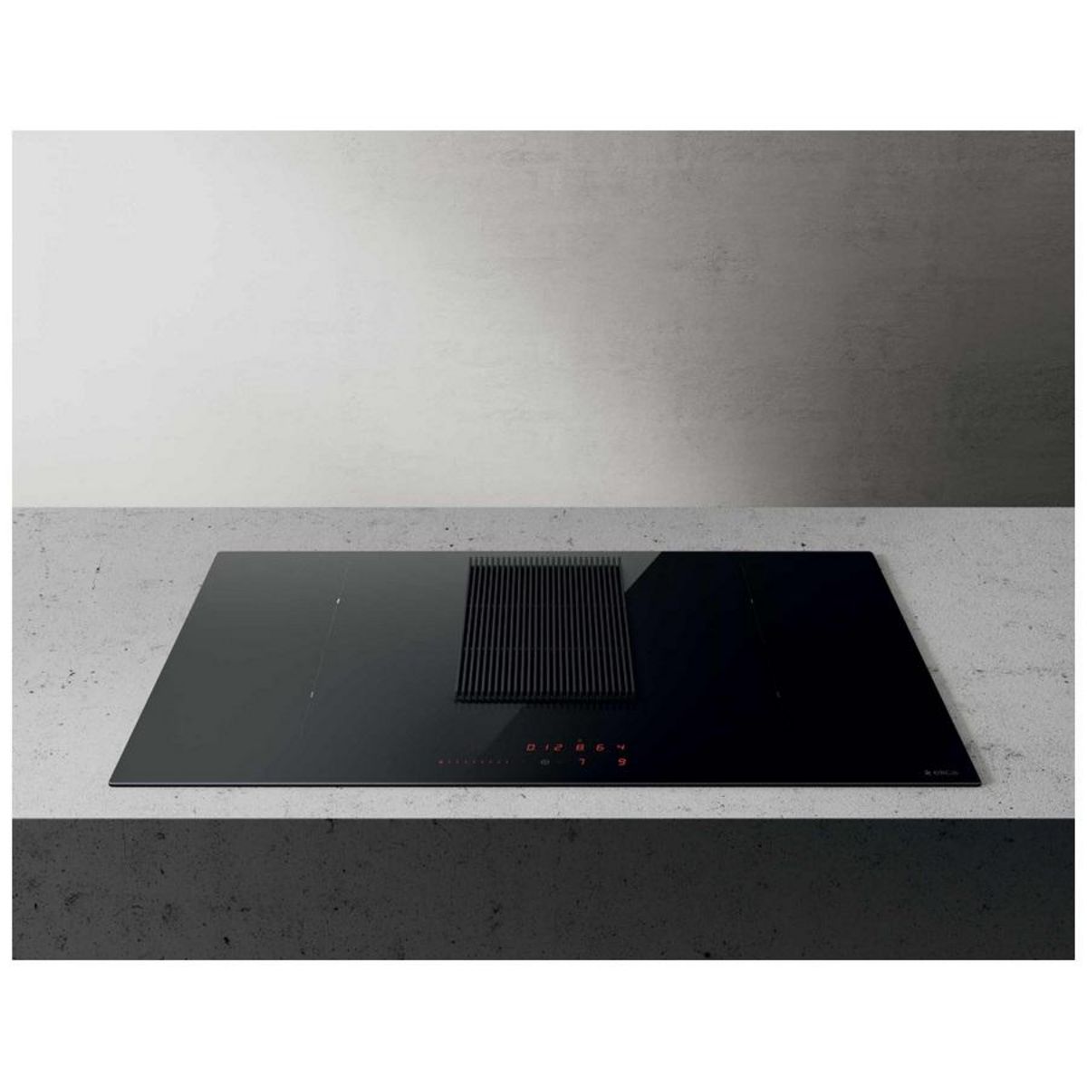 ELICA Table de cuisson aspirante induction 83cm 4 feux 7400w noir - PRF0182322