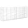 Voir la diapositive 1 : VIDAXL Panier de gabion Acier inoxydable 85x30x200 cm