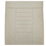 Voir la diapositive 5 : IDIMEX Lot de 4 chaises de salle à manger ALBA, en tissu - Beige et blanc
