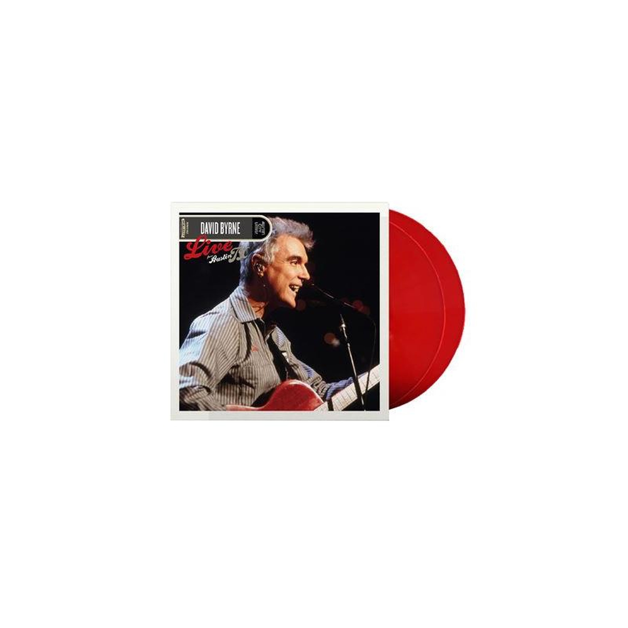 Vinyle lp édition limitée live from austin, texas vinyle couleur transparent