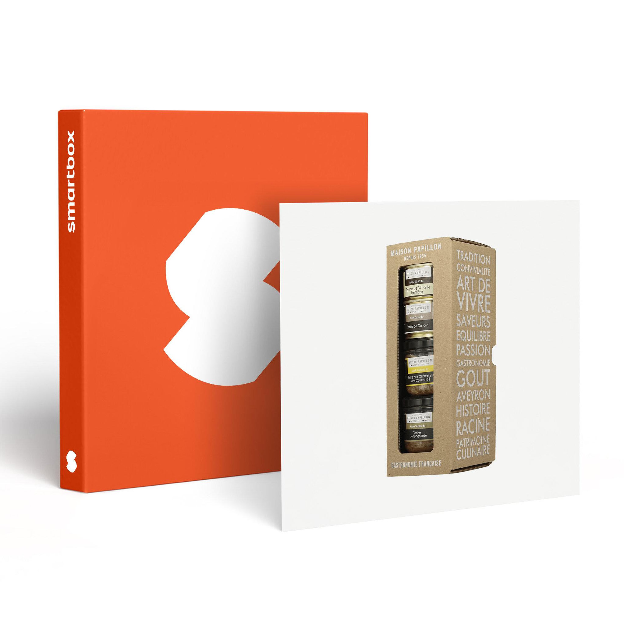 Smartbox Assortiment de terrines coffret bio livré à domicile - coffret cadeau gastronomie