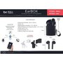 Be mix Écouteurs sans fil rechargeables EarBox Signature blanc