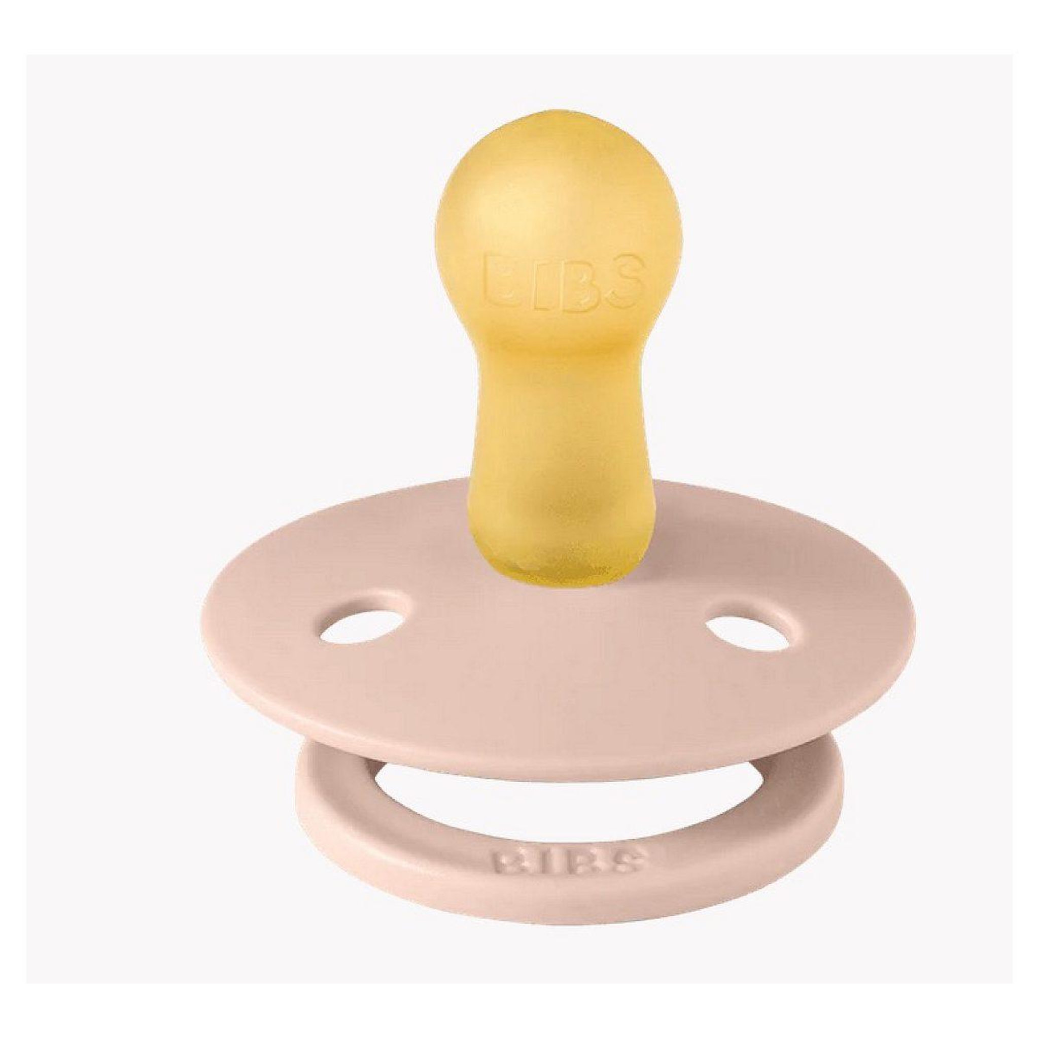 Voir la diapositive 3 : BIBS Sucette bébé - BIBS - Colour - Embout rond - Pack de 2 - Caoutchouc naturel - Taille 2 Vanilla Blush