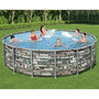 Voir la diapositive 1 : BESTWAY Bestway Ensemble de piscine Power Steel 488x122 cm