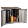 Voir la diapositive 4 : Toomax Coffre de jardin extérieur 1270L Gris Taupe Polypropylène recyclé 145 x 82 x H124 cm 2 portes + Capot supérieur TOOMAX