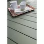 DCB GARDEN Table de jardin rectangulaire - 10/12 places - Aluminium - Kaki - MIAMI