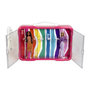 Voir la diapositive 2 : Klein Mallette vitrine Barbie - KLEIN - 5808 - Pour 6 poupées avec fermoir lumineux - Des 3 ans