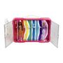 Voir la diapositive 2 : Klein Mallette vitrine Barbie - KLEIN - 5808 - Pour 6 poupées avec fermoir lumineux - Des 3 ans