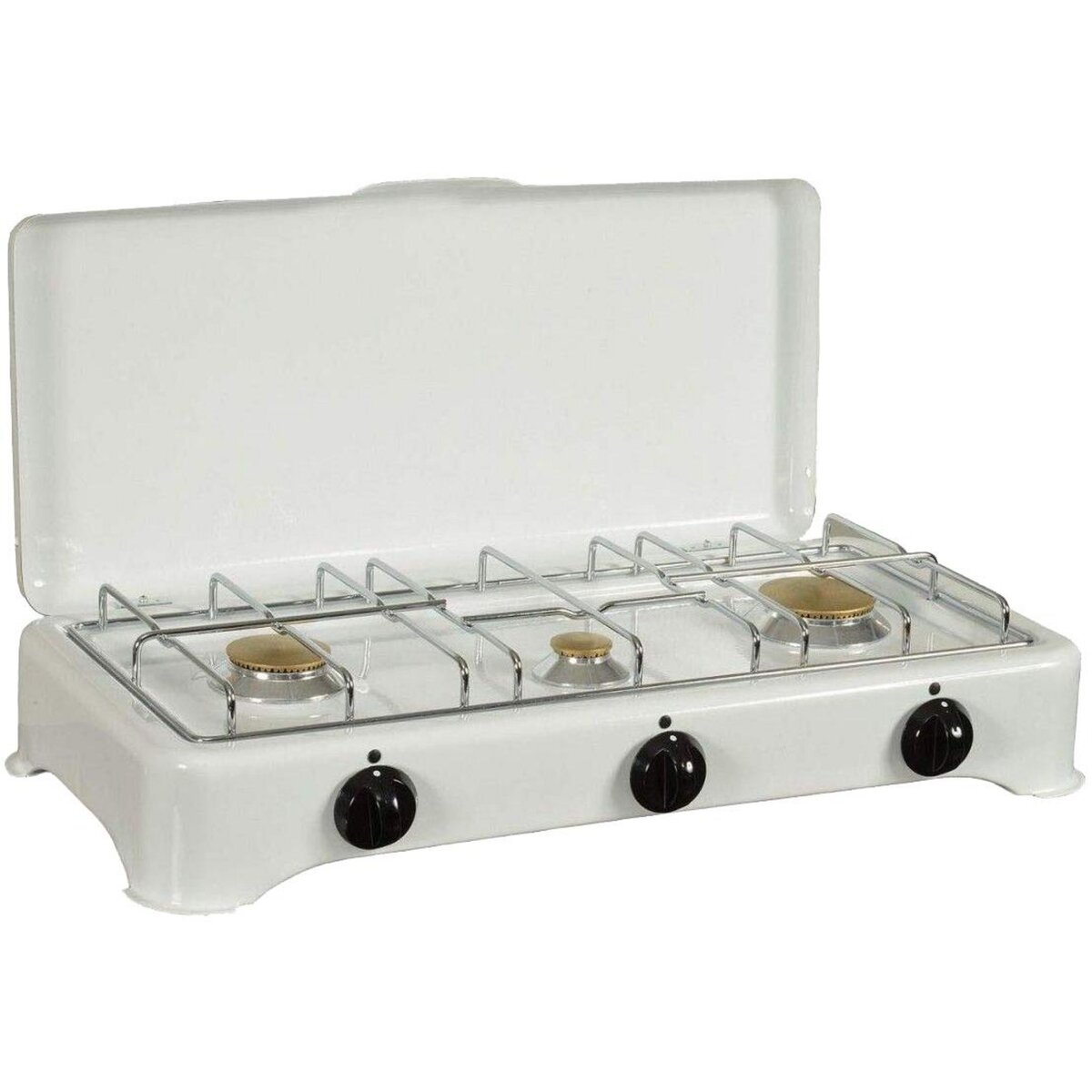 Kitchen chef Réchaud gaz 3 feux 4150w - 5327c-1