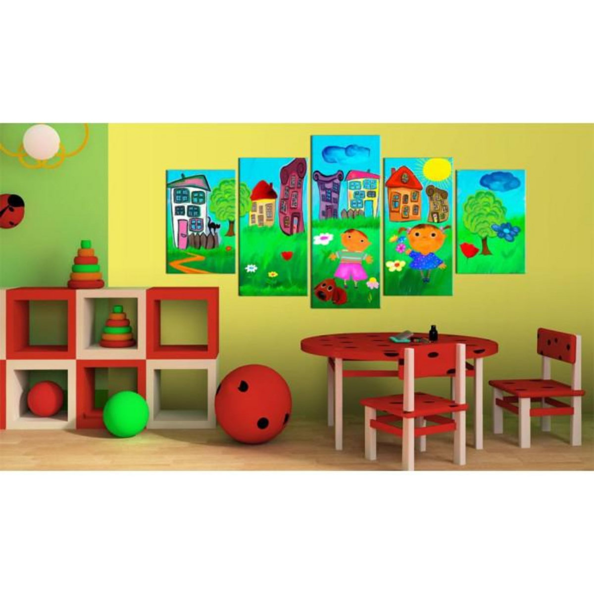 Paris Prix Tableau Imprimé  Enfance Insouciante