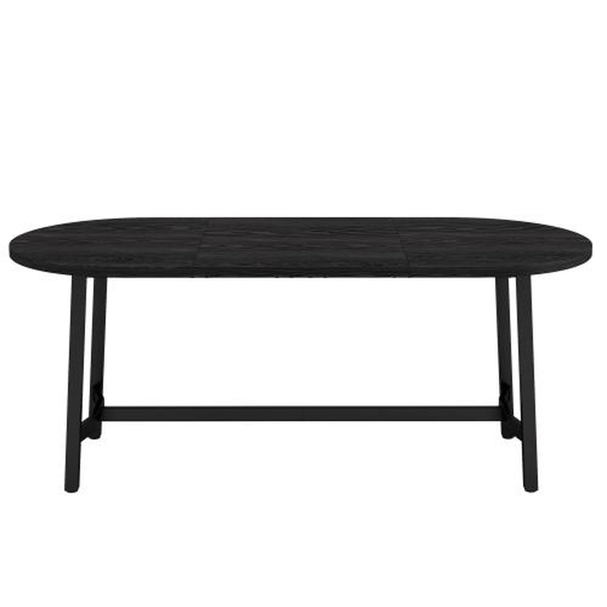 Voir la diapositive 6 : MERAX Table à manger 180x80 cm pour 6-8 personnes avec pieds en métal