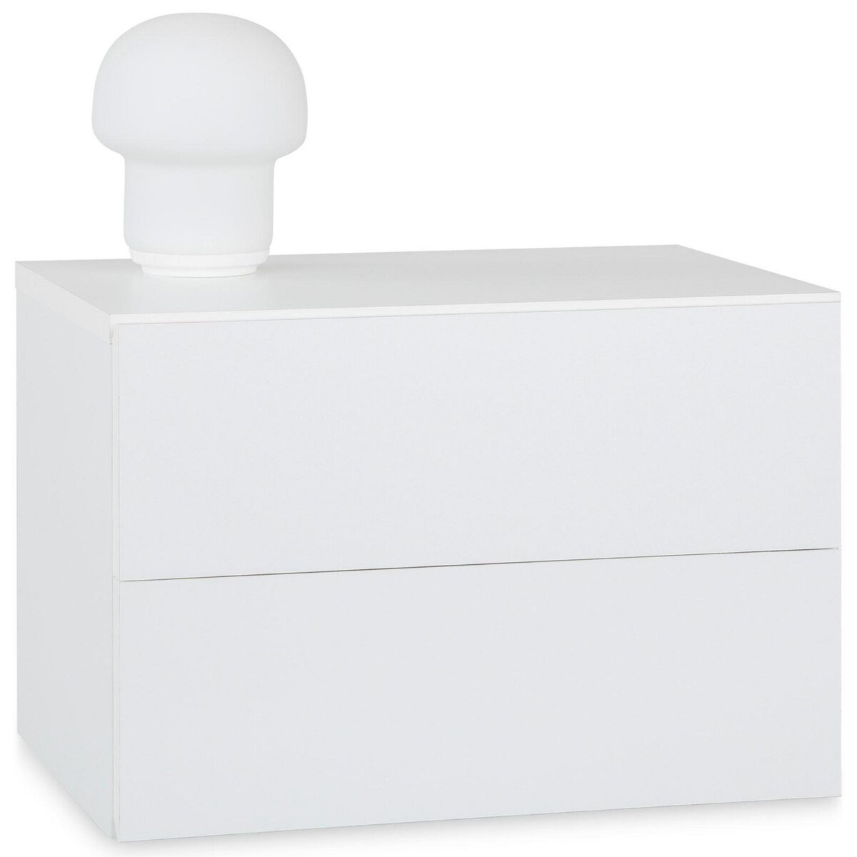 IDIMEX Chevet suspendu FLORENT, en mélaminé