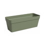 Voir la diapositive 1 : ARTEVASI Jardiniere - Plastique - Vert Cendre� - Rectangulaire - L49,9 x P20 x H18,1cm - ARTEVASI