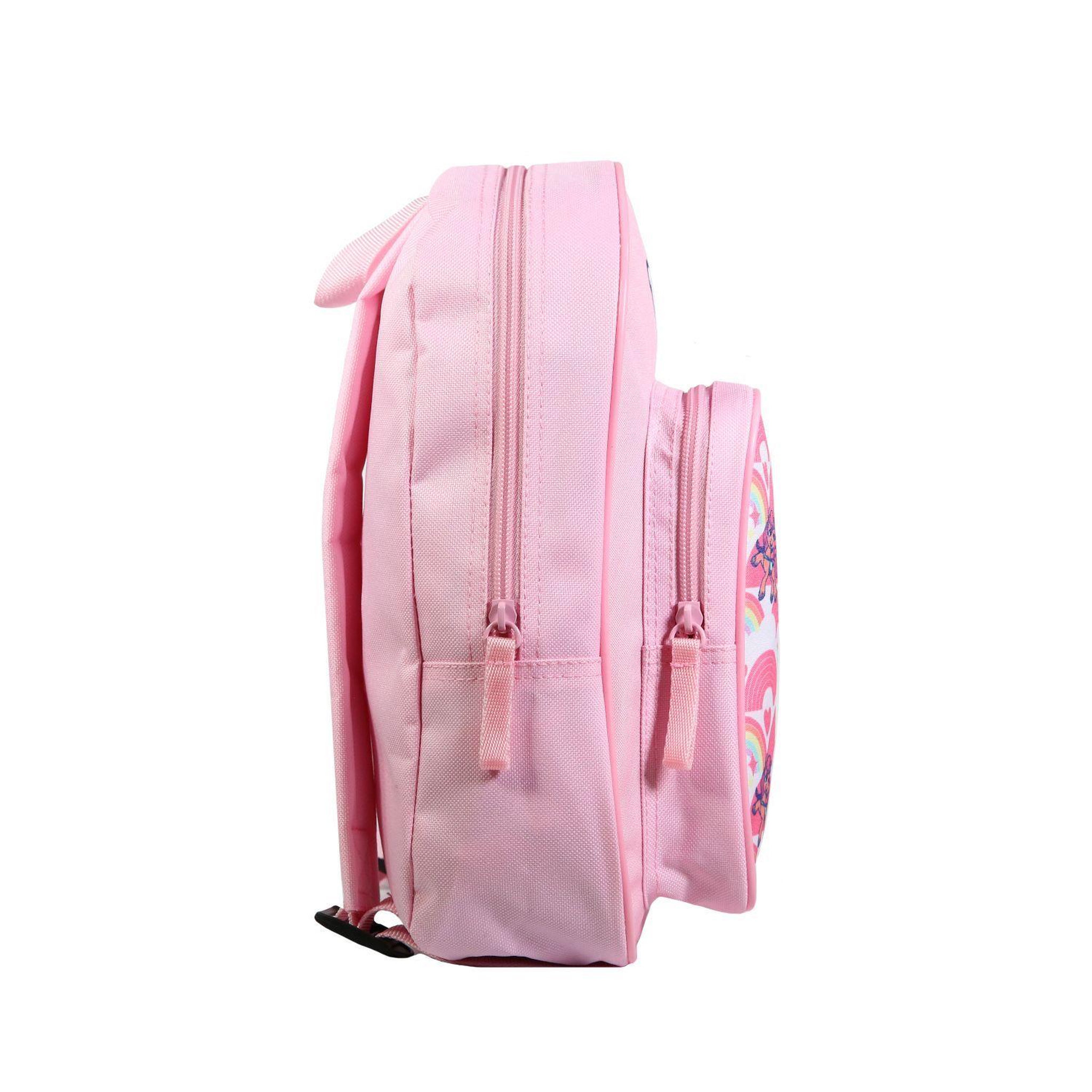 Voir la diapositive 3 : Bagtrotter BAGTROTTER Sac à dos 31 cm avec poche maternelle  My Little Pony Arc en ciel Rose