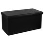 Voir la diapositive 1 : ATMOSPHERA Banquette coffre pliable Loft - L. 76 x H. 37,5 cm