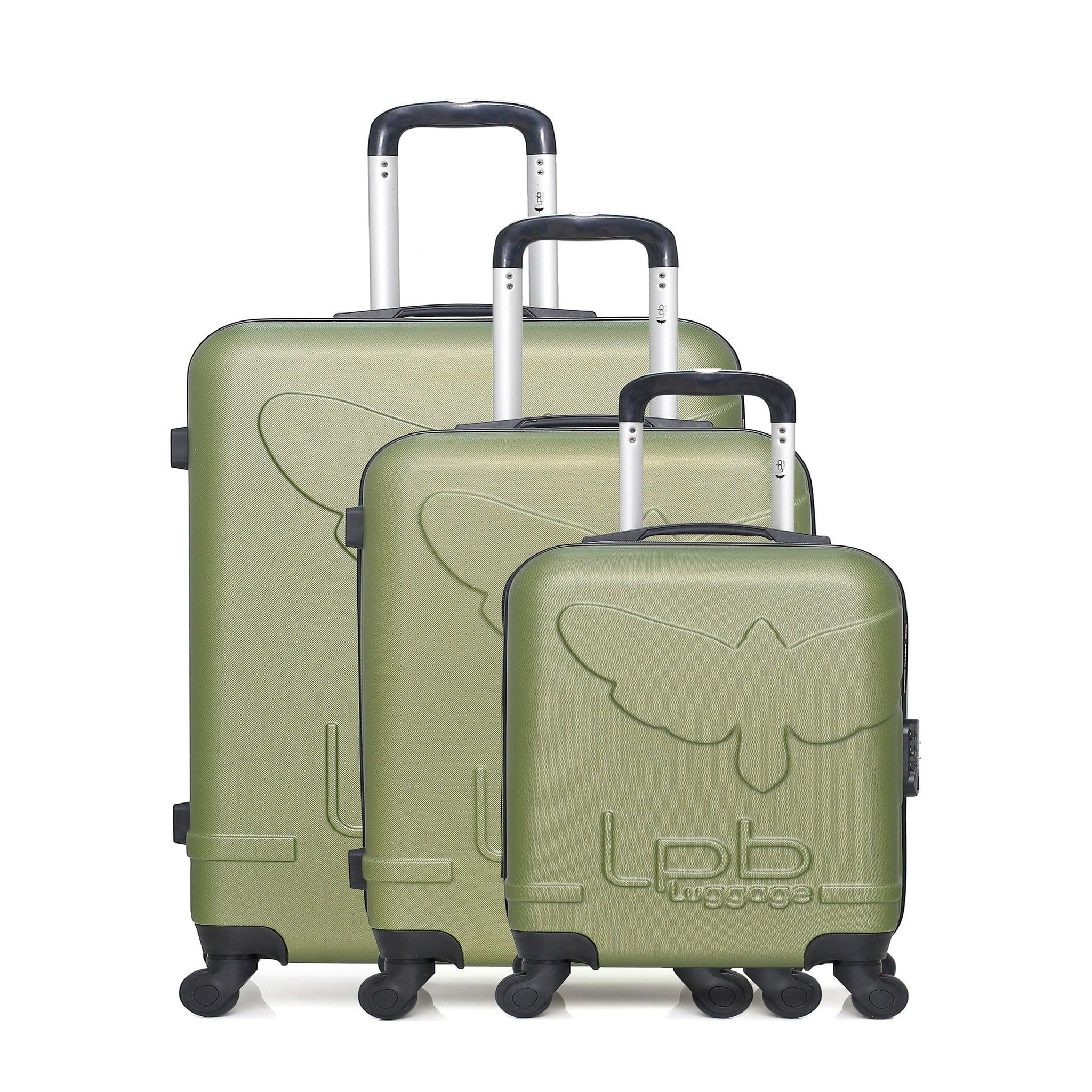 LES P'TITES BOMBES LPB Lpb luggage - set de 3 valises norine-a 70 cm 4 roues