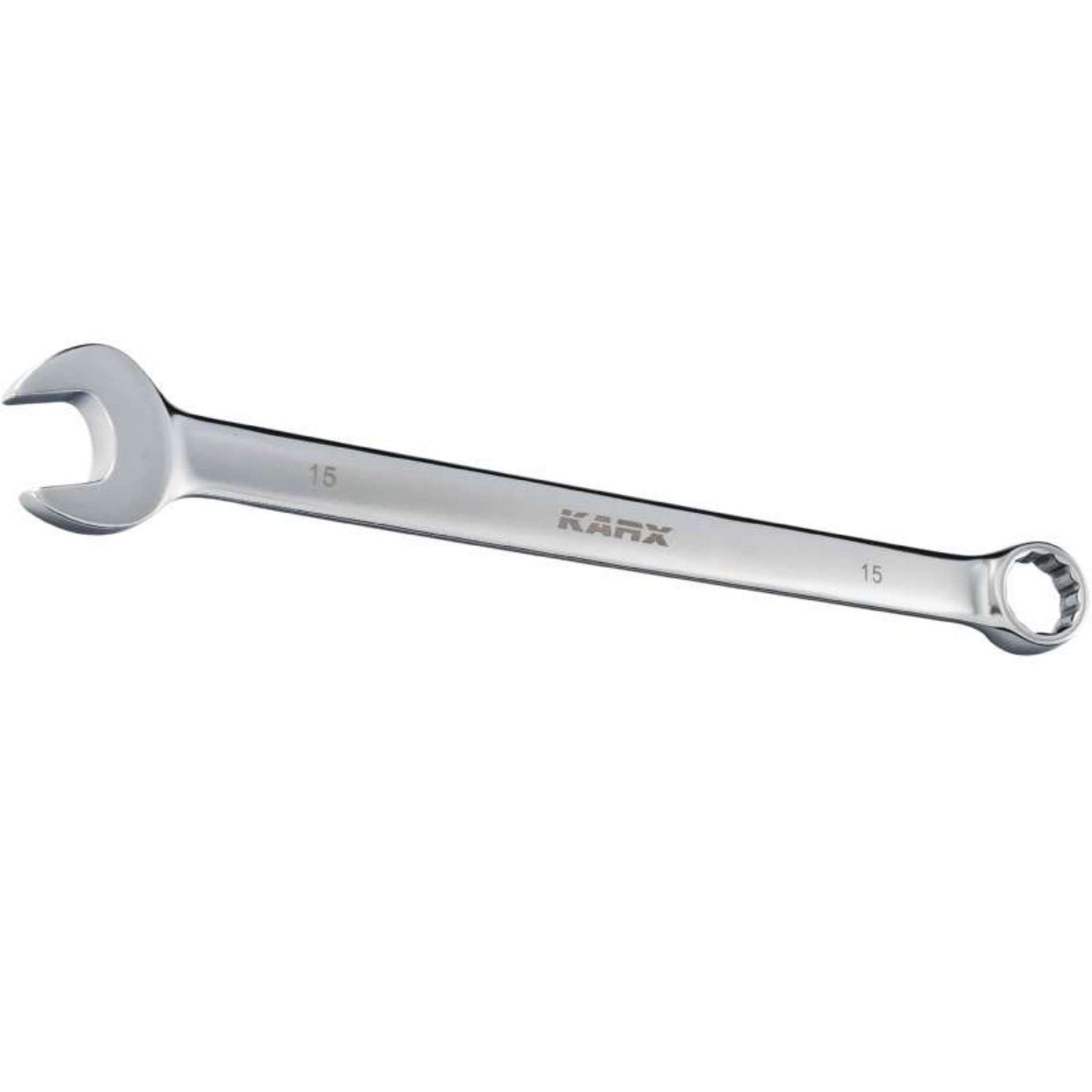 Karx Clé plate mixte Cr-V 15 mm