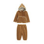 Voir la diapositive 1 : Petit Béguin Ensemble bébé veste et pantalon en sherpa Lamascotte