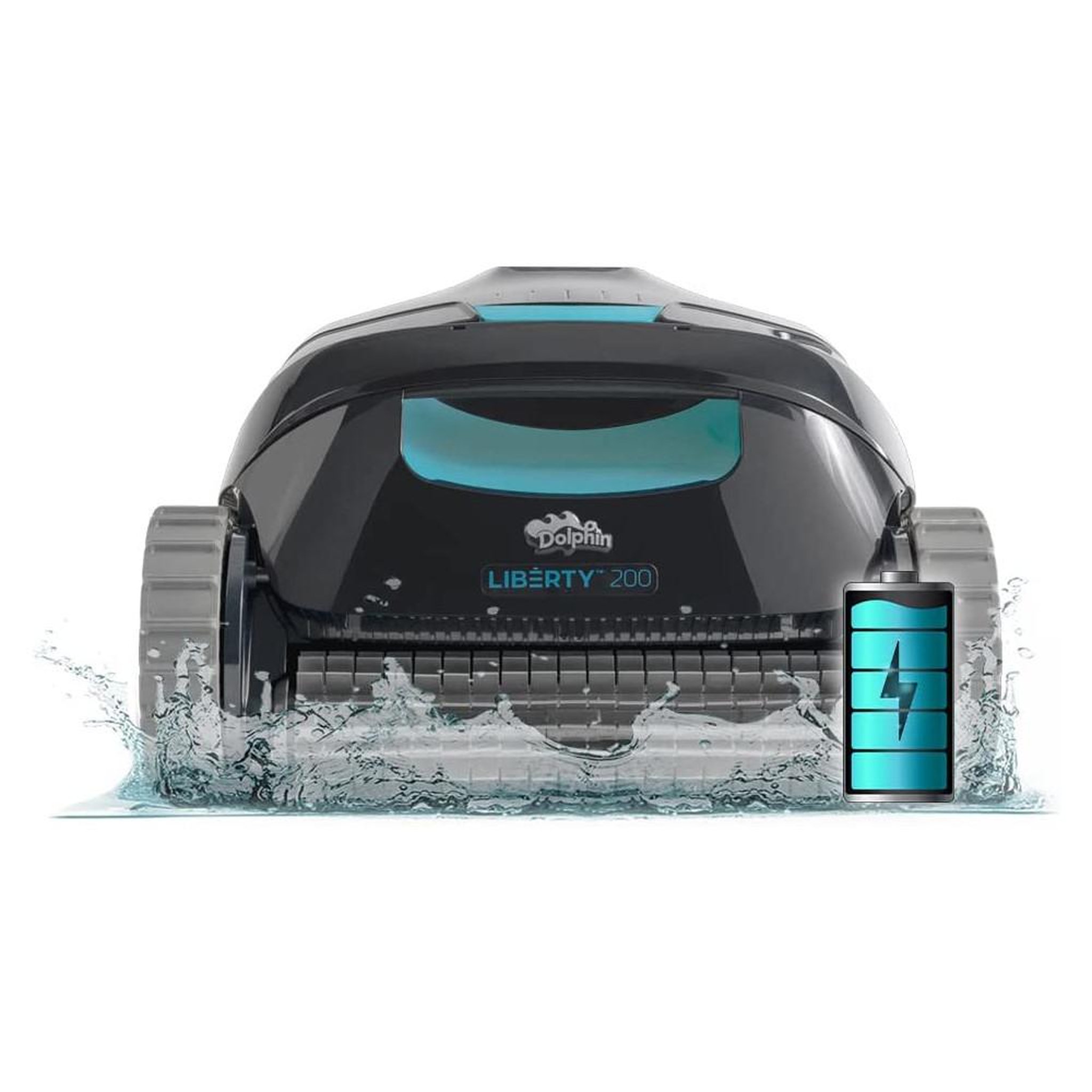 Dolphin Robot electrique de piscine sans fil fond, parois et ligne d'eau - LIBERTY 200