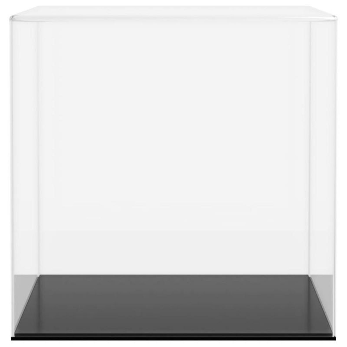 VIDAXL Boîte d affichage transparente 30x30x30 cm acrylique