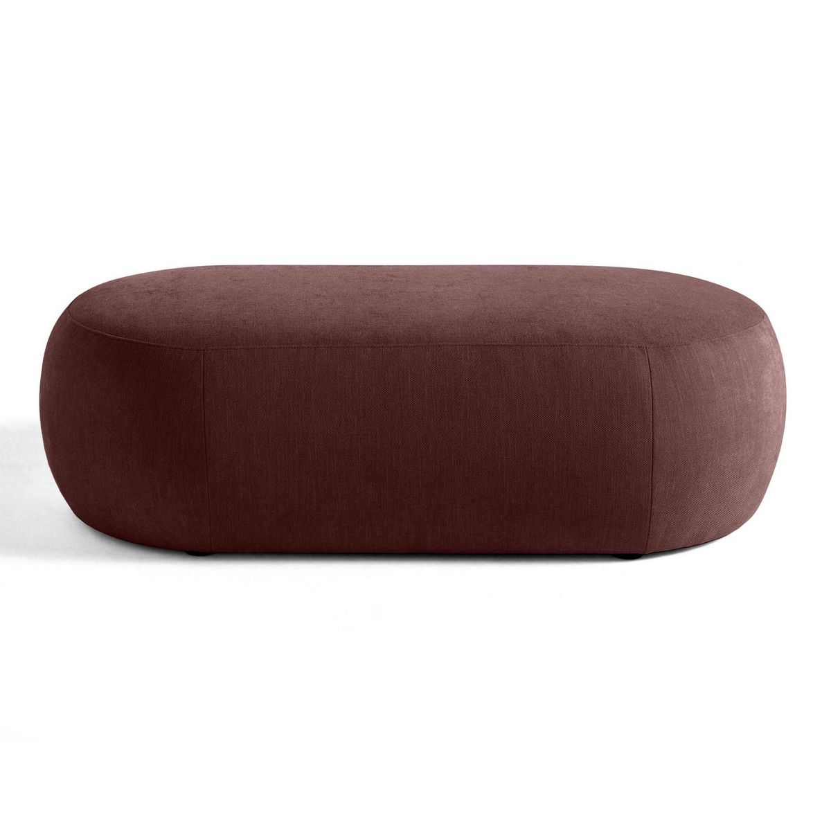 LISA DESIGN Santorini - pouf modulable - en tissu texturé