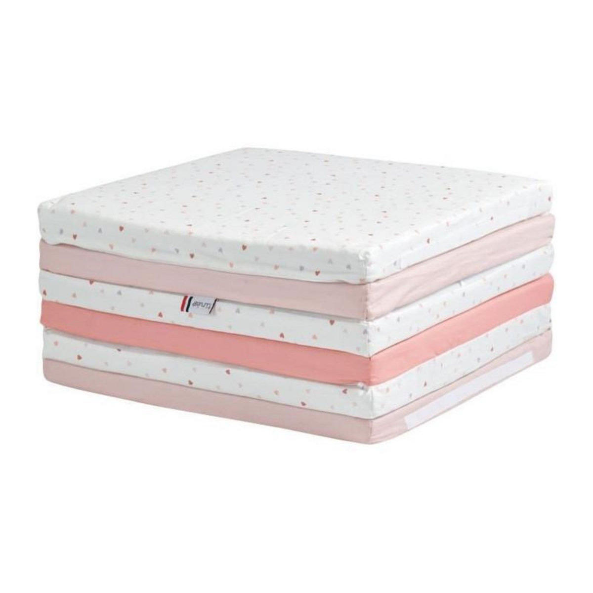 TINEO Maxi Tapis d'éveil Malin TINEO MON CoeUR 5en1 - Tapis évolutif multifonction