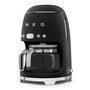 Voir la diapositive 2 : SMEG Cafetière filtre Noir Mat DCF02BLMEU