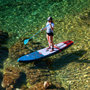 Voir la diapositive 2 : SIMPLE PADDLE Paddle gonflable OCEAN 10'6 (320 X 76 X 15 Cm) avec Pagaie, Siège, Leash, Pompe, Pochette téléphone et Sac de transport