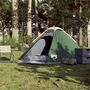 Voir la diapositive 3 : VIDAXL Tente de camping a dome 4 personnes vert impermeable