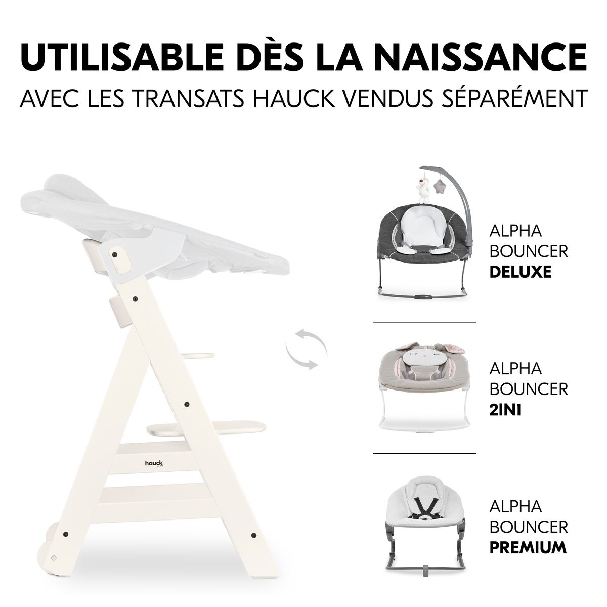 HAUCK Chaise haute Beta+B