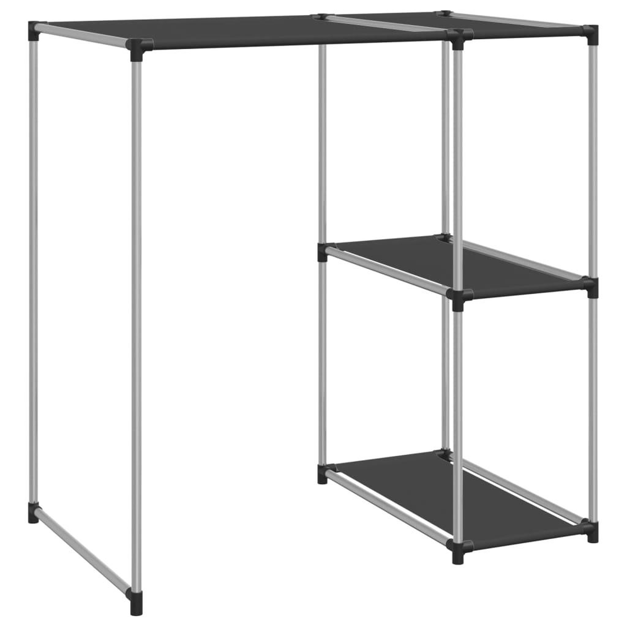 Voir la diapositive 5 : VIDAXL Support de rangement sur la machine a laver Noir 87x55x90,5 cm
