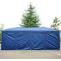 Voir la diapositive 4 : HOMCOM Tonnelle tente de reception pliante pavillon chapiteau barnum 5,91L x 2,97l x 2,55H cm bleu cote demontables