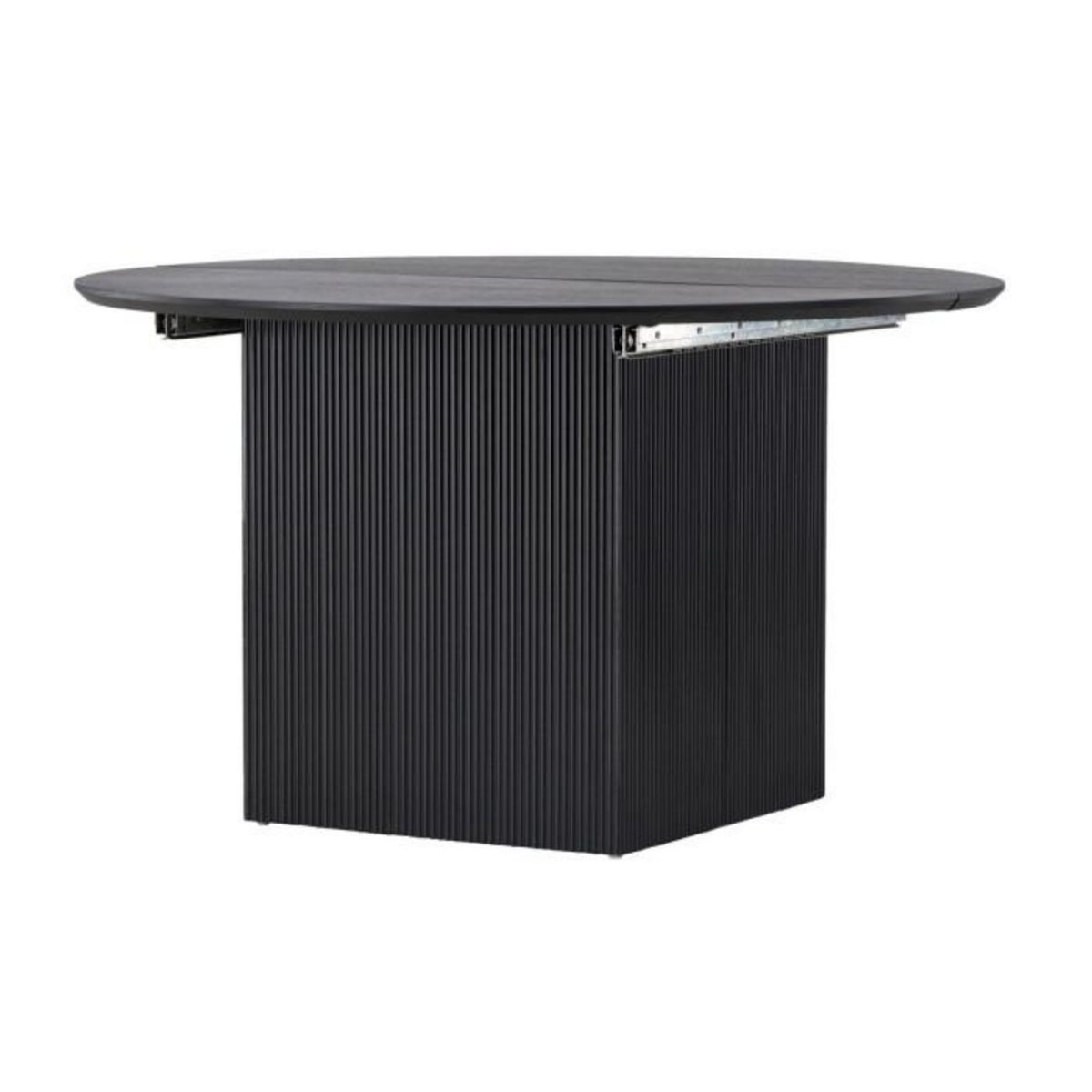 Paris Prix Table à Manger Extensible  Mathilda  130-180cm Noir