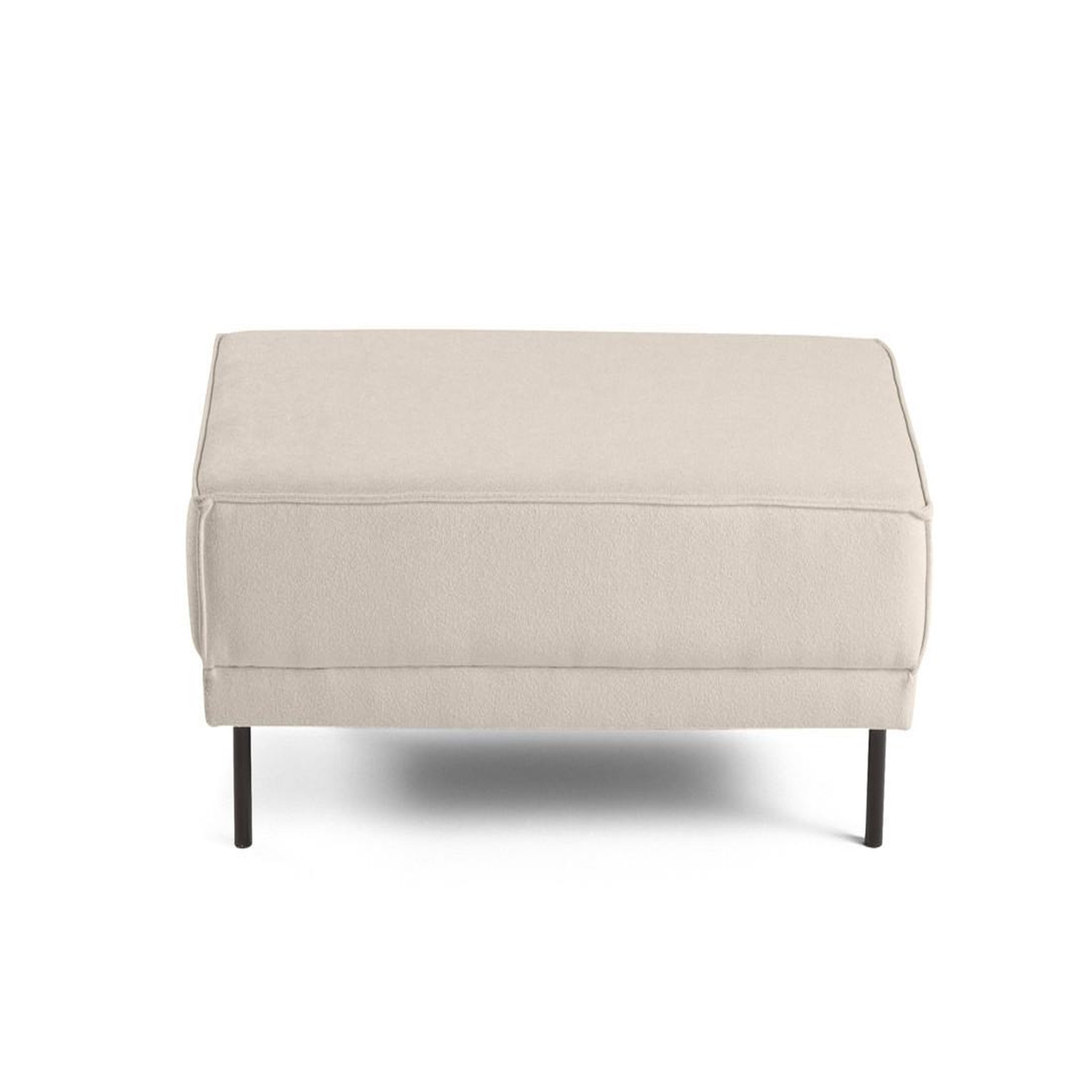 Voir la diapositive 6 : LISA DESIGN Charlie - pouf - pieds hauts - en tissu